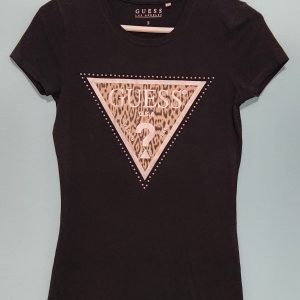Black Printed Tee